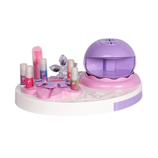 Esmalteria Glam Barbie Com Secador De Unhas Multikids - BR2423 em Oferta na Shopee