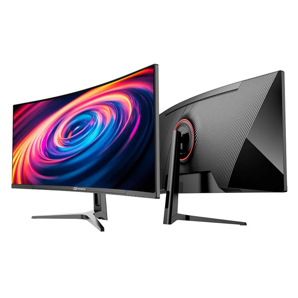Monitor Gamer 34" 165hz 4k Ajuste Altura Curvo Less Border 