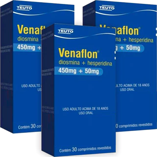 Kit 3X Diosmina 450mg + Hesperidina 50mg 30 Cápsulas em Oferta na Shopee