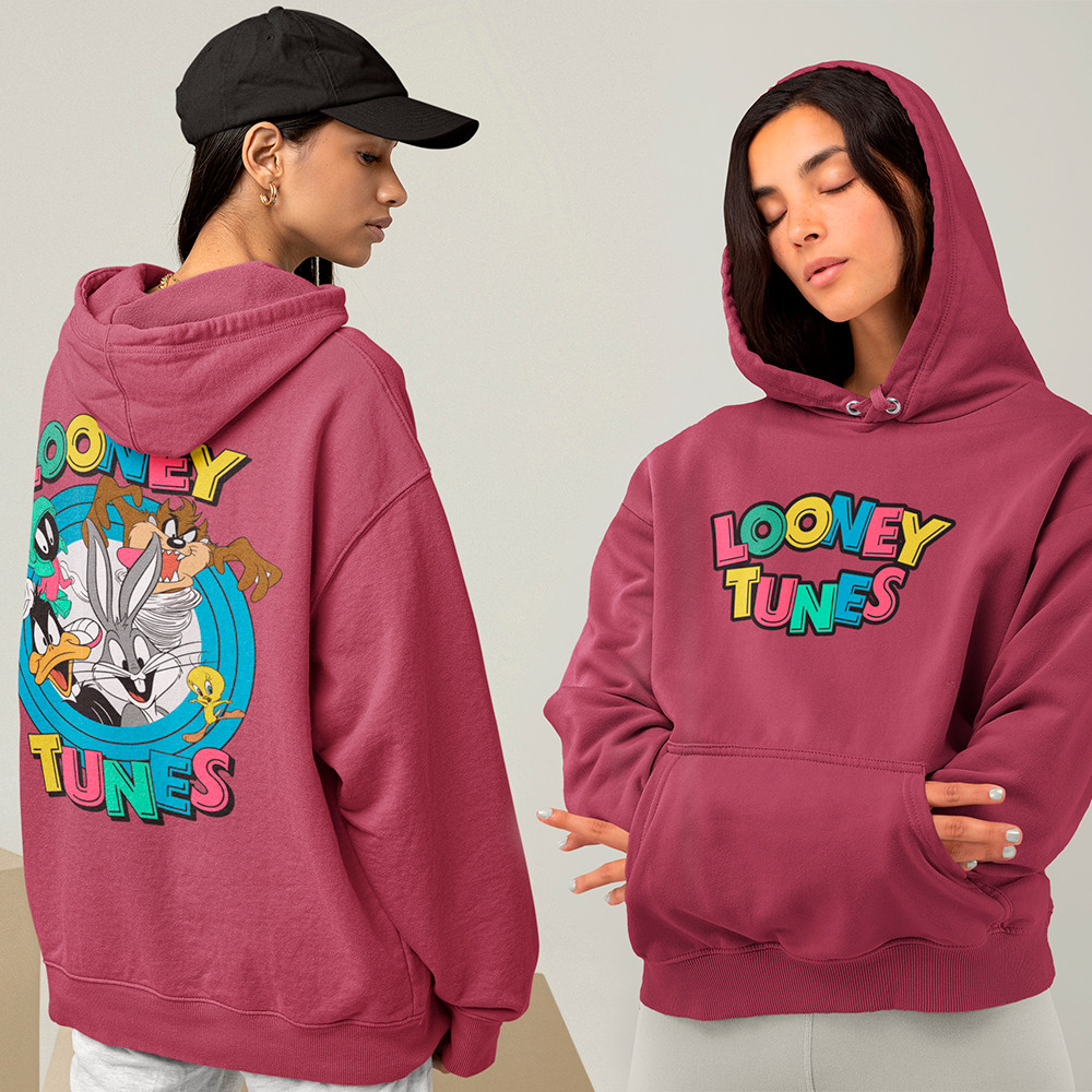 Moletom Looney Tunes Desenho Blusa De Frio Perna Longa Taz Piu Piu