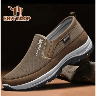 Tenis Mocassim Masculino Casual Adventure de Trilha Reforcado Impermeável com Solado Leve Resistente Promocao Lancamento