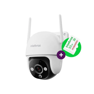 Câmera Inteligente Full Color iM7 S com MicroSD 32GB Intelbras