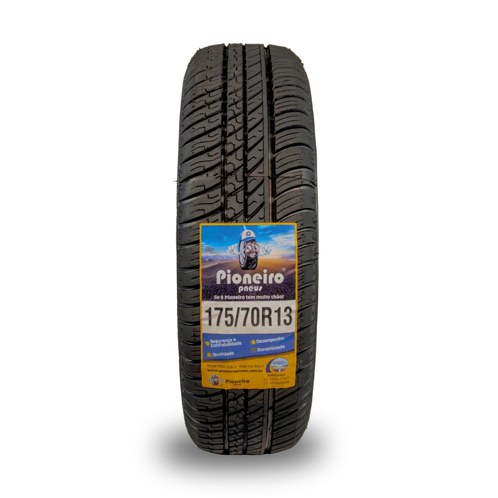 Pneu 175/70-13 Pioneiro Aro 13 Para Celta Prisma e Classic | Shopee Brasil