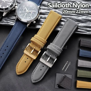 Pulseira De Relógio De Nylon , 20mm 22mm , Alta Qualidade , Dupla Face , Lona , Liberação Rápida , Masculina , Feminina 