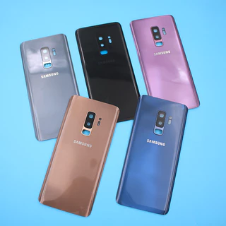 Novo Para Samsung S9 G960 Voltar Bateria Capa De Vidro Porta Traseira Habitação Caso Reparação Peças Reposição Galaxy S9
