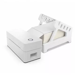 Impressora Termica Etiquetas Adesivas Portatil USB e iPhone e Android Modelo slim branco