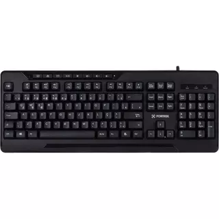 TECLADO USB FK423K FORTREK PRETO 75858