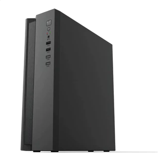 Gabinete Office Slim Bluecase Com Fonte 200W Micro-ATX/Mini-ITX Vertical/Horizontal Preto BG-2005