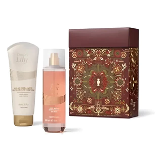 Kit L'eau De Lily Soleil Natal 2026 ( 2 itens) Body Splash e Hidratante