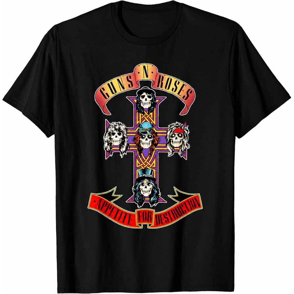 Camiseta oficial Guns N' Roses Cross | Shopee Brasil