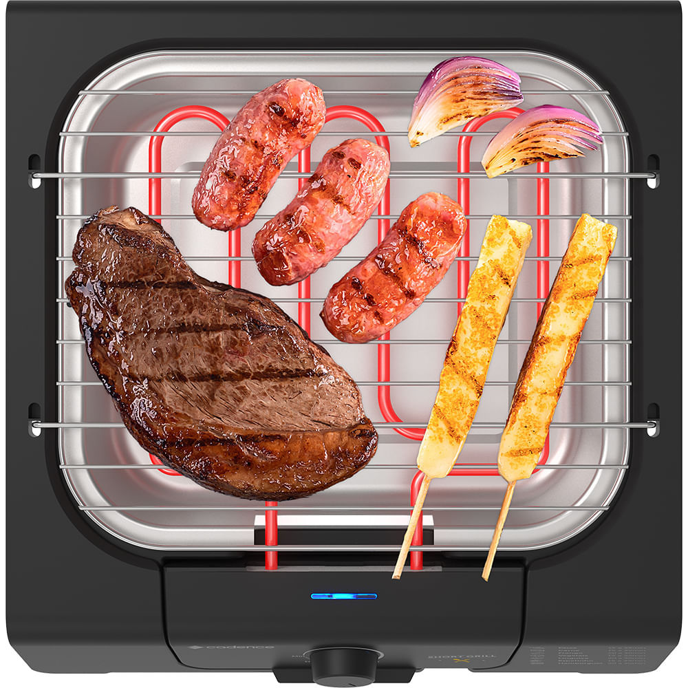 Churrasqueira Elétrica Cadence Short Grill