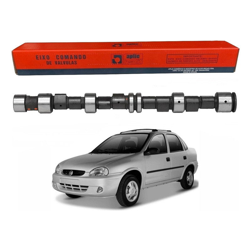 Eixo Comando Aplic Corsa Classic 1.6 8v 1997 A 2006