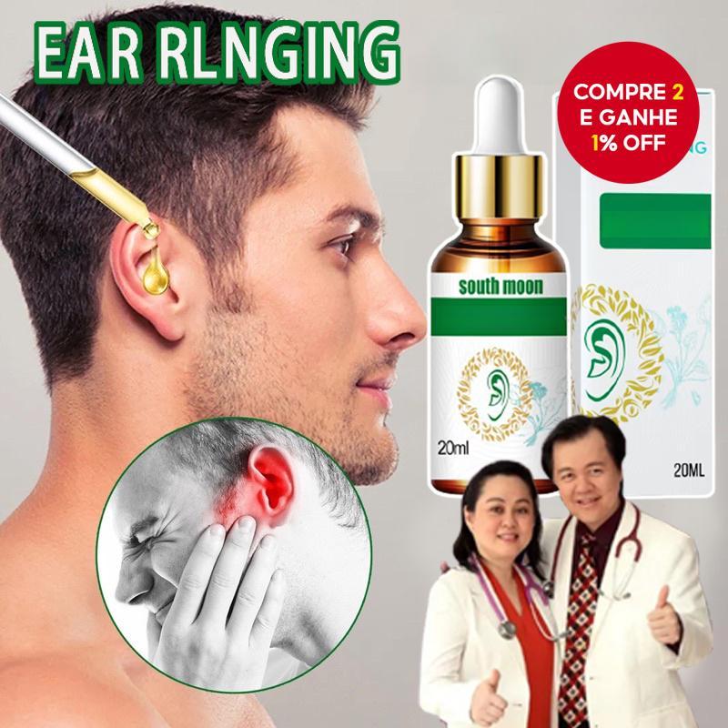 South Moon Tinnitus Ear Drops 20ml-Fórmula Calmante Suave , Removedor ...