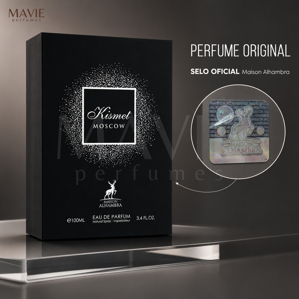 Perfume Kismet Moscow Maison Alhambra Eau De Parfum 100ml Original Com Selo
