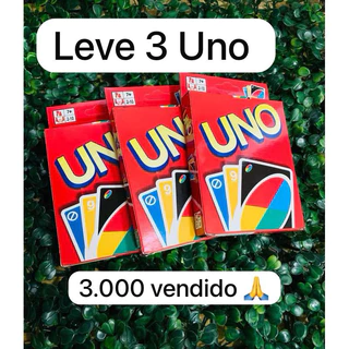 Jogo De Cartas Uno de papel Versão Verão Cartas