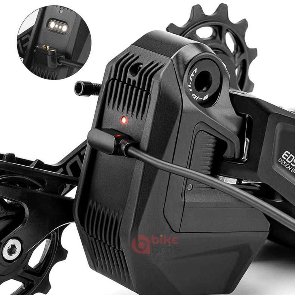 Kit Câmbio Eletrônico para Bike EDS Wireless 7 a 12v | Suporta 52D
