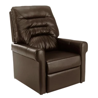 Poltrona de Sala Reclinável Herval Royal, Corano Café, 154 cm em Oferta na Shopee