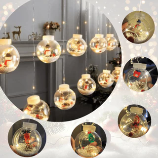 Cascata Pisca Pisca Cortina De Luz Bolinhas Colorida Varal Decoração Natal 3 metros 100 Leds
