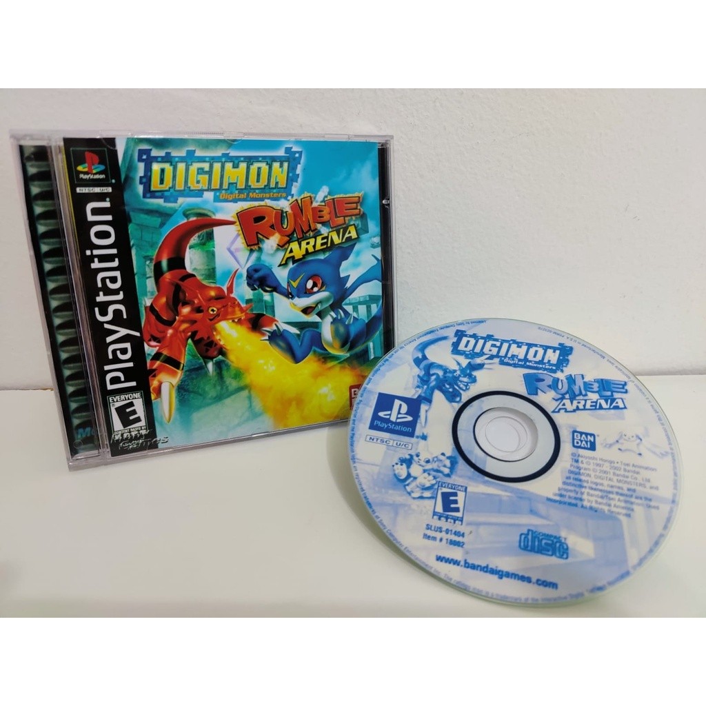 DIGIMON RUMBLE ARENA - PS1 | Shopee Brasil