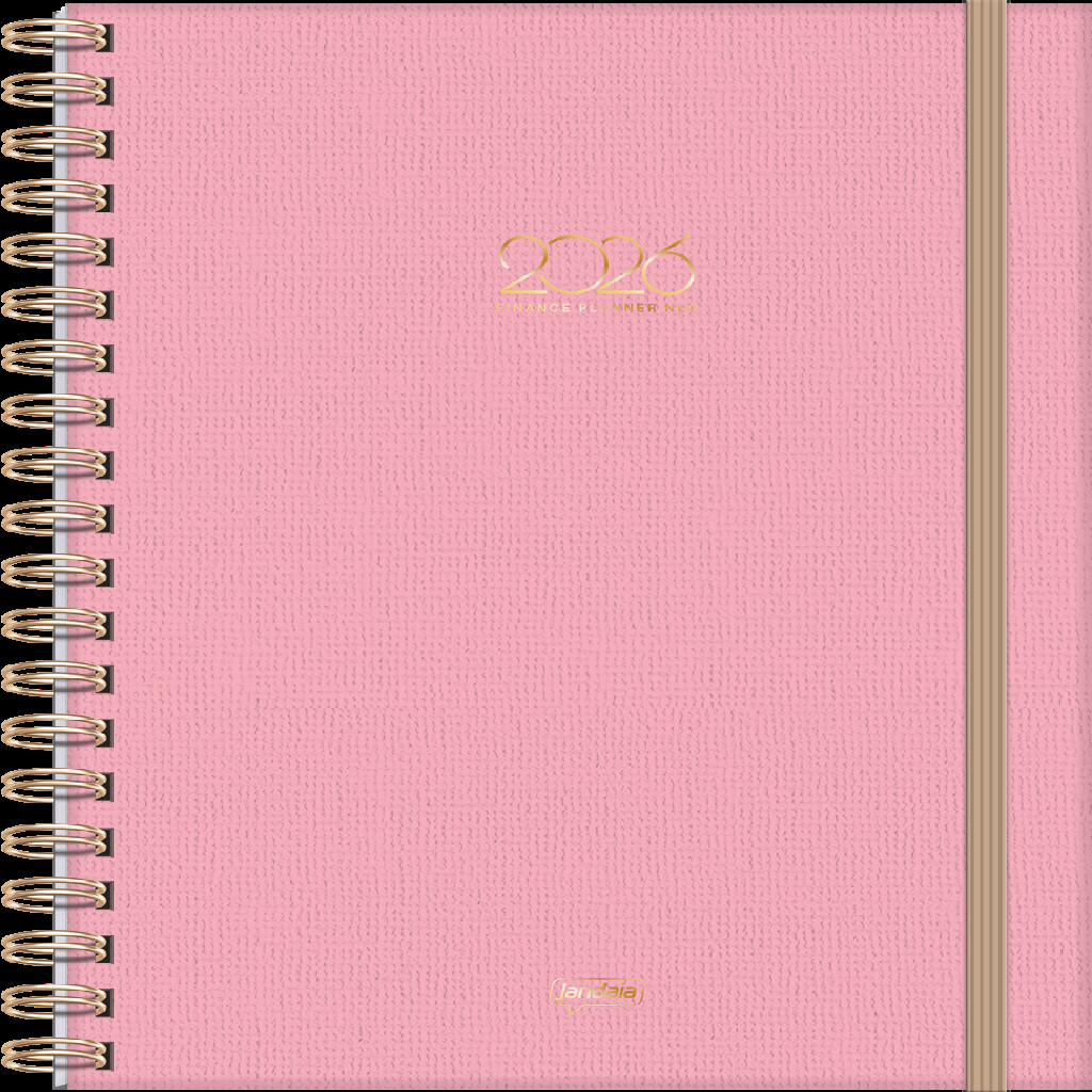 Agenda Planner Neo 2026 200x275mm Rosa Office – 1 Unidade | Shopee Brasil