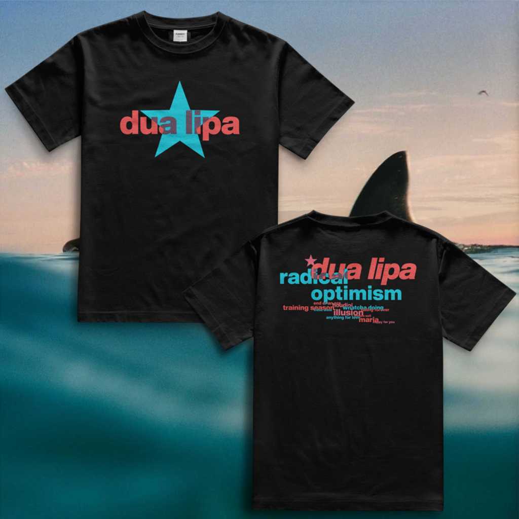 Camiseta Camisa Unissex Dua Lipa Radical Optimism Tracklist | Shopee Brasil
