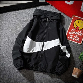 (duyonglin111) Jaquetas Masculinas De Hip Hop, Corta-Ventos Quentes Com Zíper, Casaco Grande Capuz, Casual, Harajuku