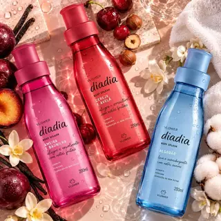 Kit 3 Natura Tododia Body Splash Colonia Feminina 200ml - Refrescante e Glamour WLOWER