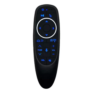 Controle Remoto Air Mouse 2.4G Giroscopio c/ Comando de Voz LE-7676