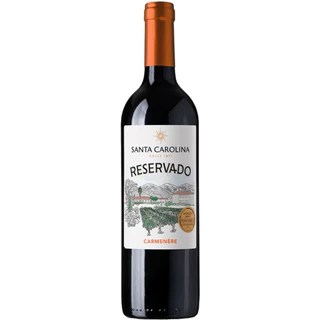 Vinho Chileno Tinto Seco Santa Carolina Reservado Carmenere 750ml