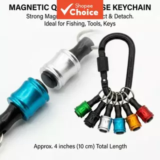 Um Conjunto De Chaveiro De Armazenamento De Broca De Chave De Fenda, 5 Peças De 1/4 " Suporte Hexagonal Com Liberação R