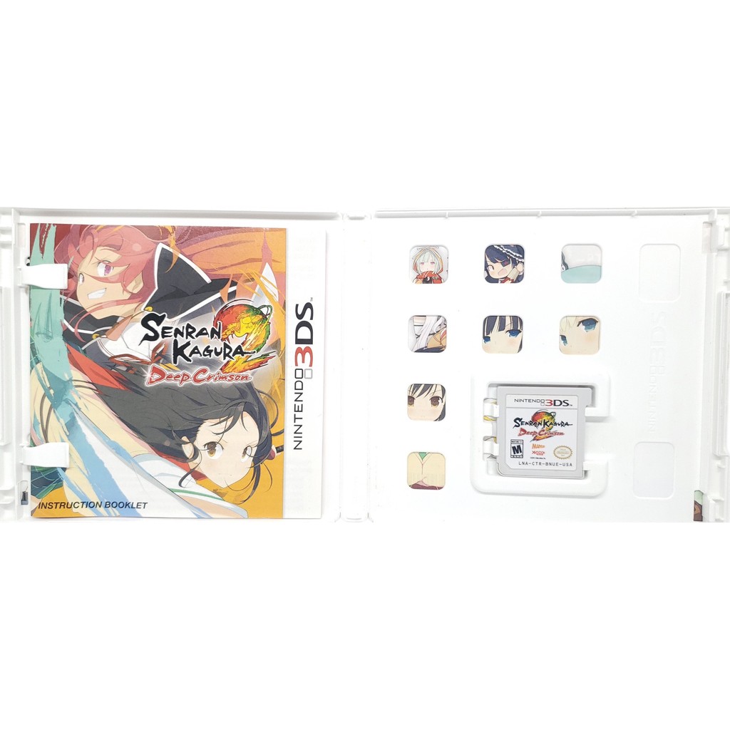 Senran Kagura 2 Deep Crimson 3DS Original Fisica Nintendo | Shopee