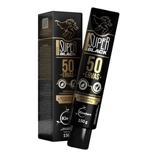 Kit c/ 24 Pomada Massageadora Super_BLACK 50 Ervas Kinature 150g Bio Instinto