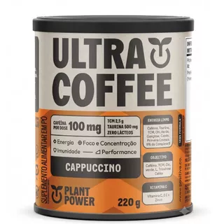UltraCoffee Cappuccino 220g - Plant Power