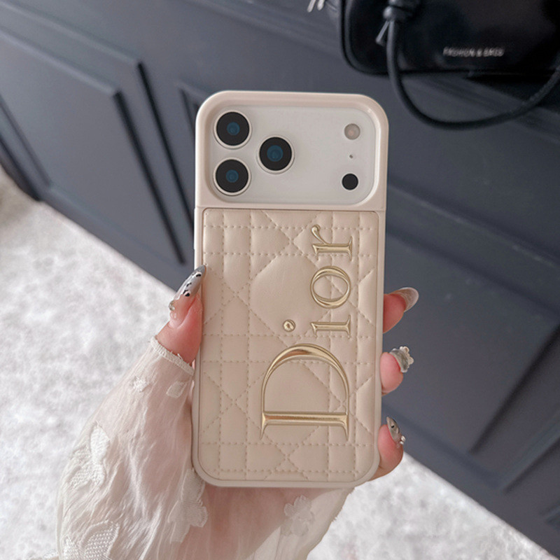 Capa De Couro Rosa Fashion Para iPhone 17 Pro Max 12 13 14 15 16 16 Plus Protetora Com Tudo Incluído