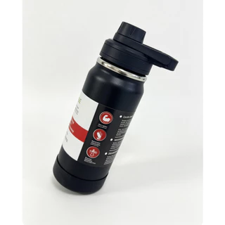 Garrafa Térmica 600ml Isolada a Vácuo, Copo InoxcomAlça PortátilConserva Calor e Frio para Uso Diário,PasseioseTrabalho