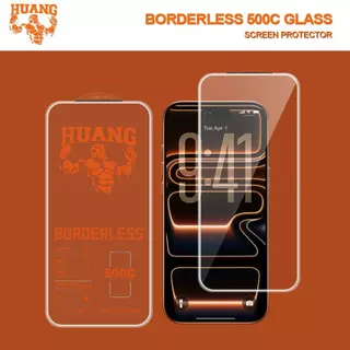 Kit 2 pcs (sem bordas pretos) Reforçado 500C Películas 3D Vidro iPhone 18 17 16 15 14 13 12 11 pro max Vidro