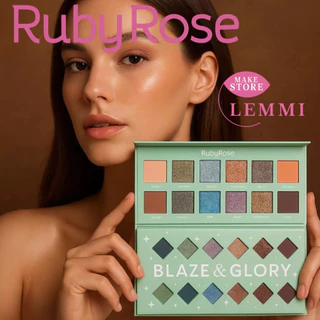 Paleta de Sombra Blaze Glory Ruby Rose HB-1083 LANÇAMENTO