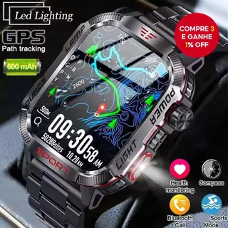 Original Masculino Relógio Inteligente Bluetooth Chamada De Fitness À Prova Dwaterproof Água Esportes Smartwatch Para Mu