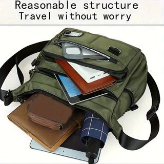 Bolsa Luxo Grande Um Ombro Saco Crossbody Mochila Bolsa Transversal Reforçada