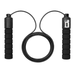 Corda de Pular Ajustável com Contador Mecânico para Treino Fitness Cardio