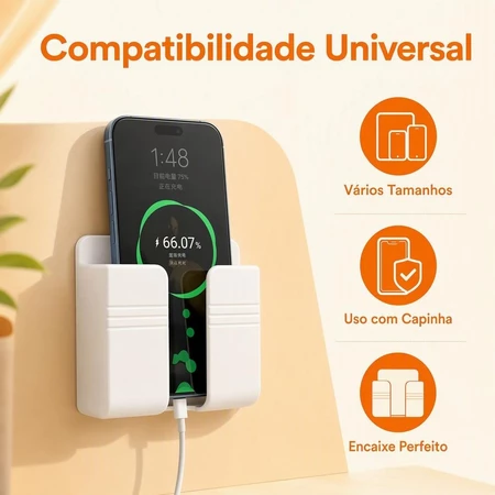 KIT 1 2 5 Suporte De Parede Multifuncional Caixa De Armazenamento Casa Para Carregar Remoto Um Slot Promoção