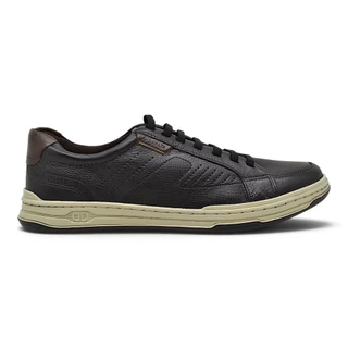 Tenis Democrata Denim Jay Couro Legitimo Ajuste Elastico