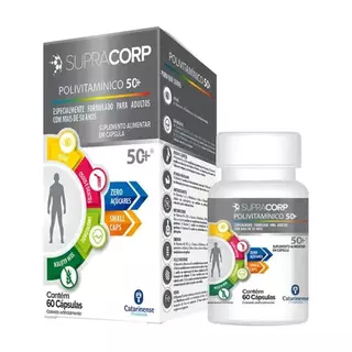 Supracorp Polivitaminico 50+ - 60 Caps - Catarinense