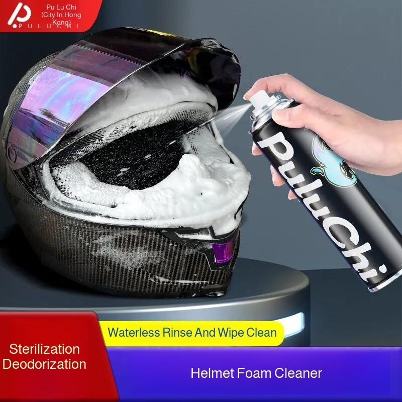 【Sem Lavagem】Spray De Limpeza Para Capacetes Capacetes/Remove Odor ...