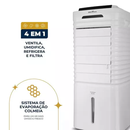 Climatizador Britânia 4 em 1 Autonomia de 26h BCL05A