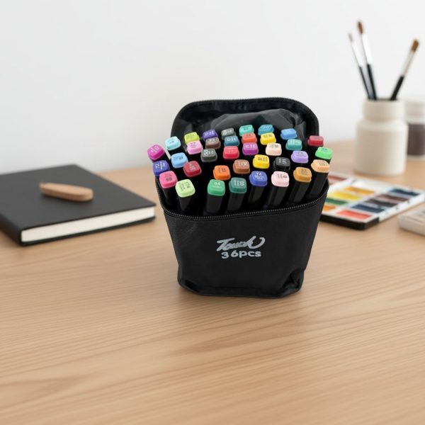 Product image Kit Case with 36 Double-Tip Colored School Pens