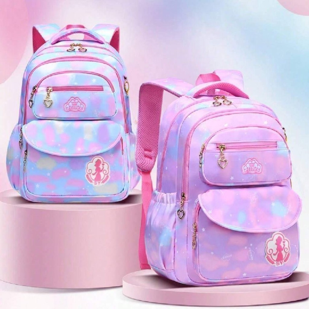 Bolsa Escolar Infantil À Prova D'água Nova Cor Menina Da Escola Primária JORGE