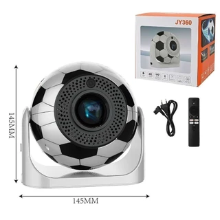 YJ 360 Projetor Portátil 4K Mini Projetores De Filmes Com Foco Elétrico Entretenimento Doméstico WiFi6 Marisa em Oferta na Shopee
