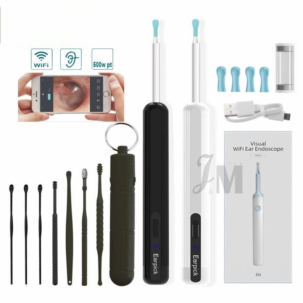 Kit De Limpeza De Ouvido Inteligente Sem Fio Para iPhone iPad Android
