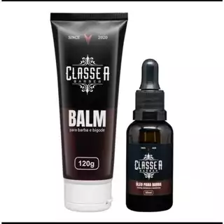 KIt Barba Balm e Oleo para Barba Classe A